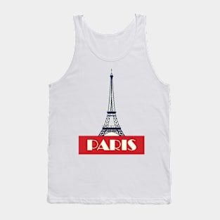 PARIS FRANCE The Eiffel Tower Tank Top